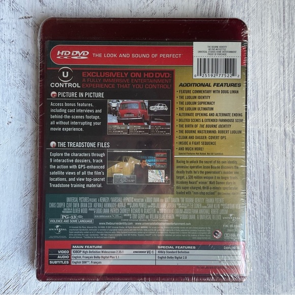 The Bourne Identity HD DVD - Picture 2 of 2
